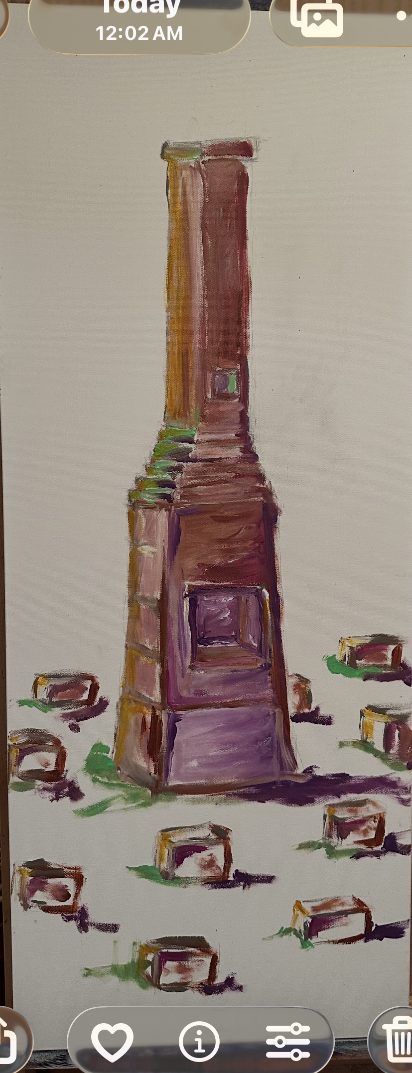 Southern Gothic art sketch